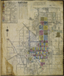 Sanborn Fire Insurance Map from San Bernardino, San Bernardino County, California. (1950) – Historic Sanborn Fire Insurance Map Print