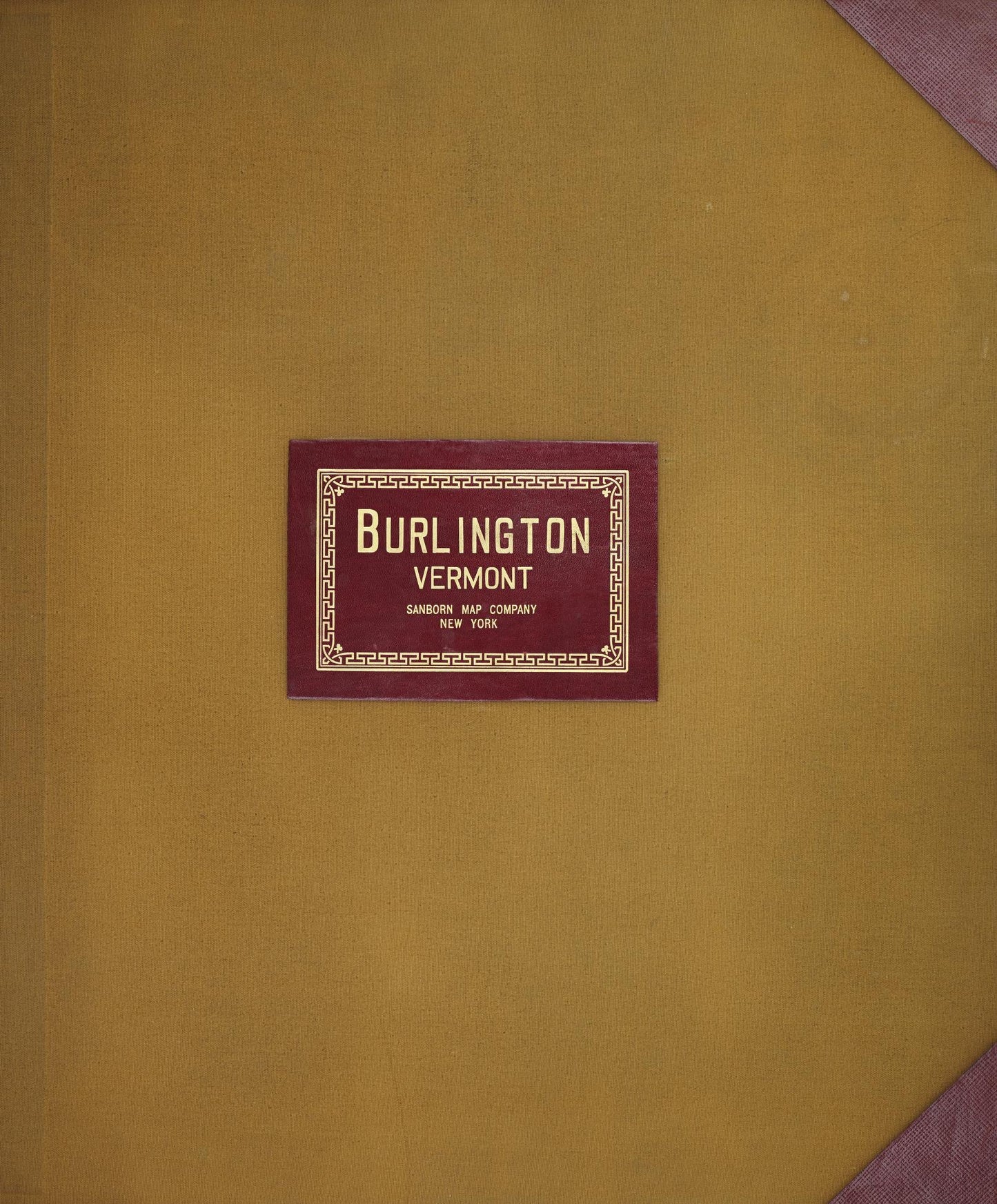 Sanborn Fire Insurance Map from Burlington, Chittenden County, Vermont. (1950) – Historic Sanborn Fire Insurance Map Print