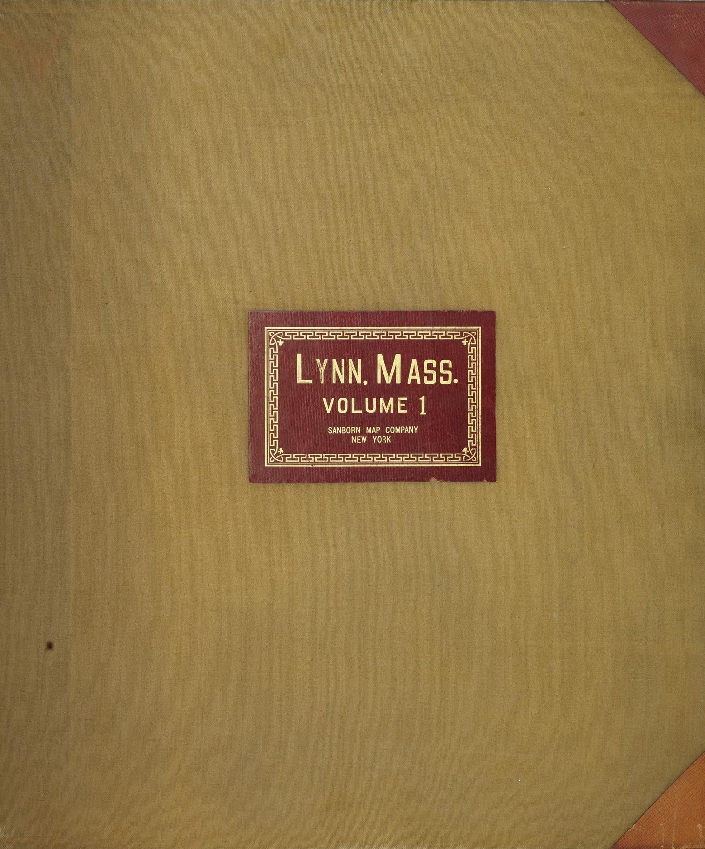 Sanborn Fire Insurance Map from Lynn, Essex County, Massachusetts (1950), Sheet #0001 - Historic Sanborn Fire Insurance Map Print, vintage old map wall art, antique decor, genealogy gift, Massachusetts Massachusetts map