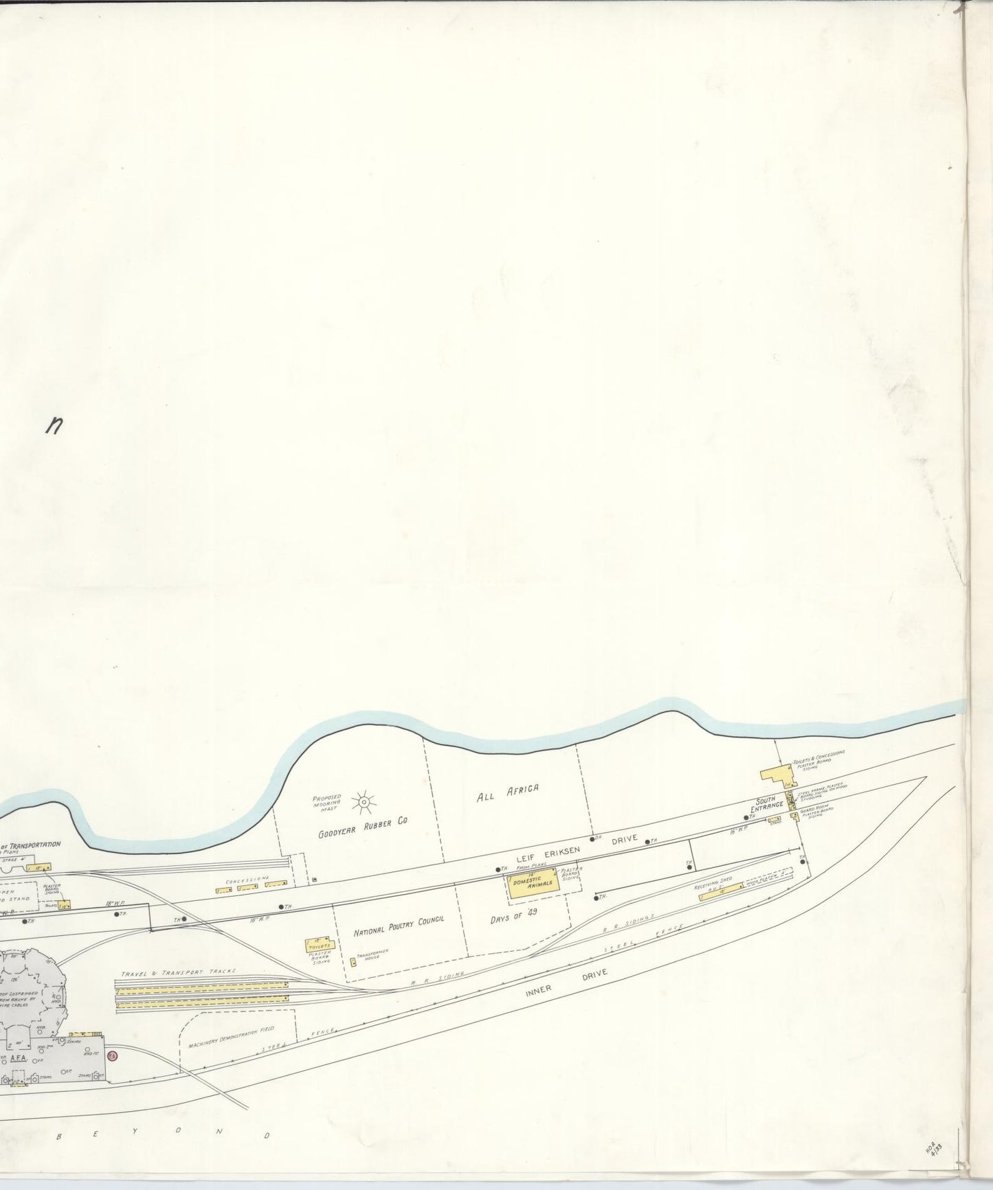 Sanborn Fire Insurance Map from Chicago, Cook County, Illinois. (Unknown), Sheet 5 – Historic Sanborn Fire Insurance Map Print