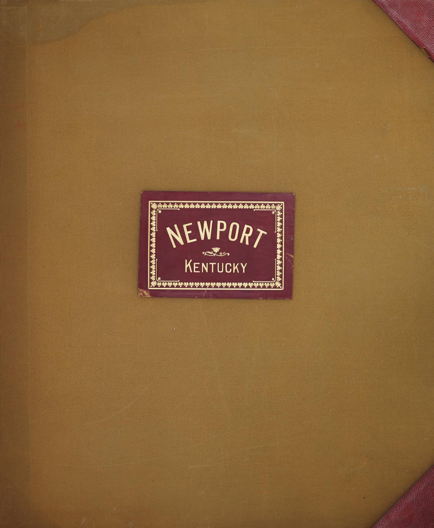 Sanborn Fire Insurance Map from Newport, Campbell County, Kentucky (1950), Sheet #0001 - Historic Sanborn Fire Insurance Map Print, vintage old map wall art, antique decor, genealogy gift, Kentucky Kentucky map