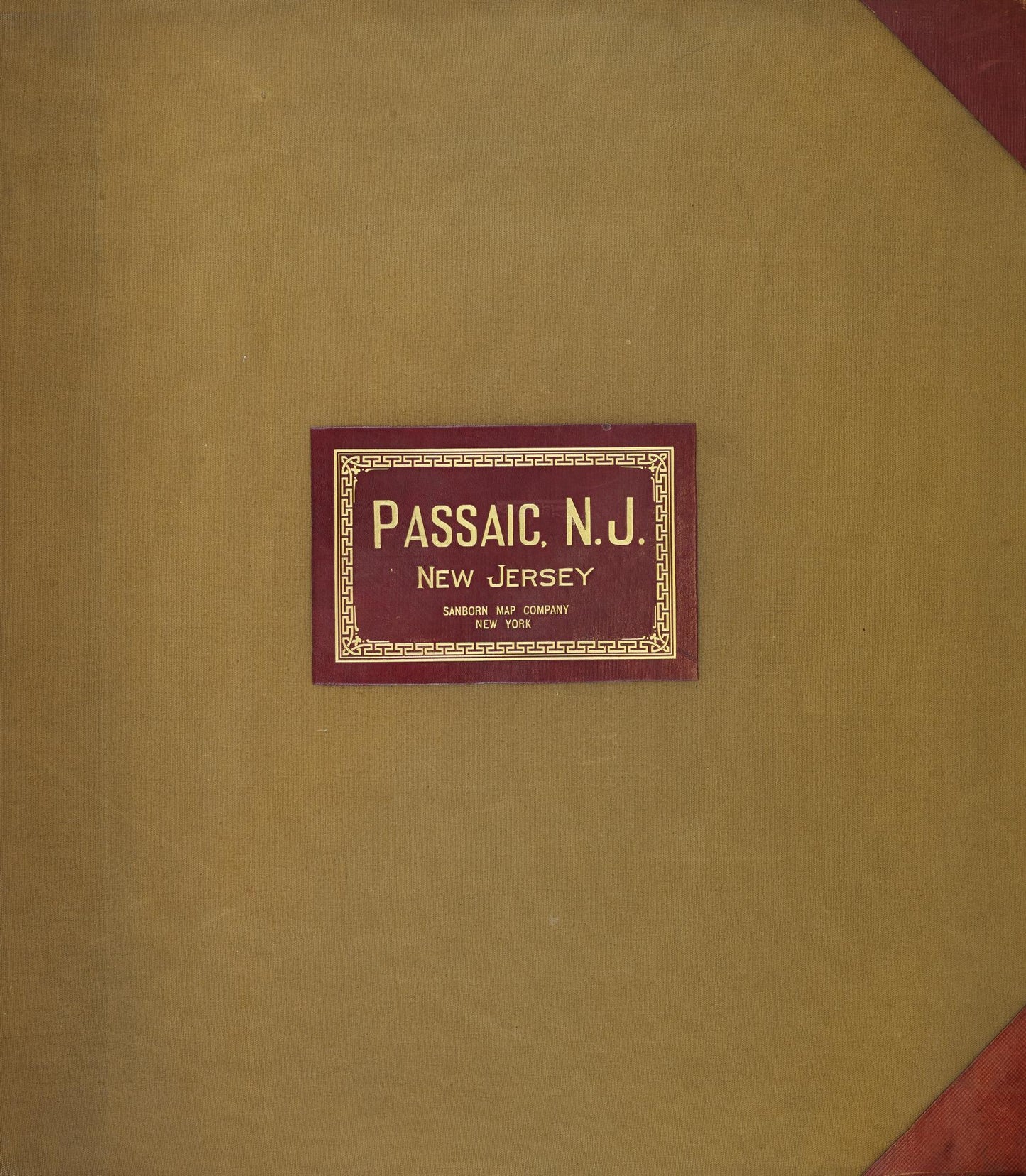 Sanborn Fire Insurance Map from Passaic, Passaic County, New Jersey. (1951) – Historic Sanborn Fire Insurance Map Print
