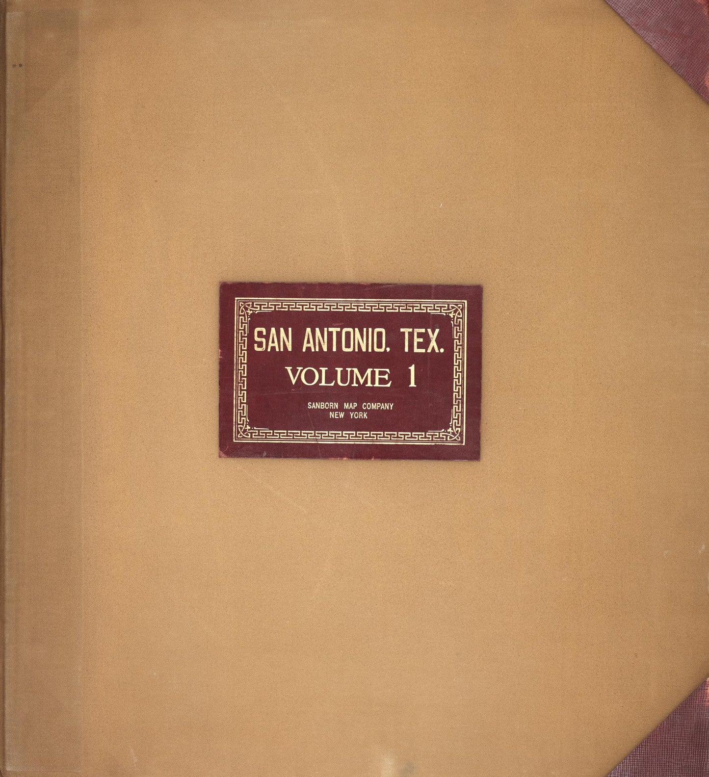 Sanborn Fire Insurance Map from San Antonio, Bexar County, Texas. (1950), Sheet 1 – Historic Sanborn Fire Insurance Map Print