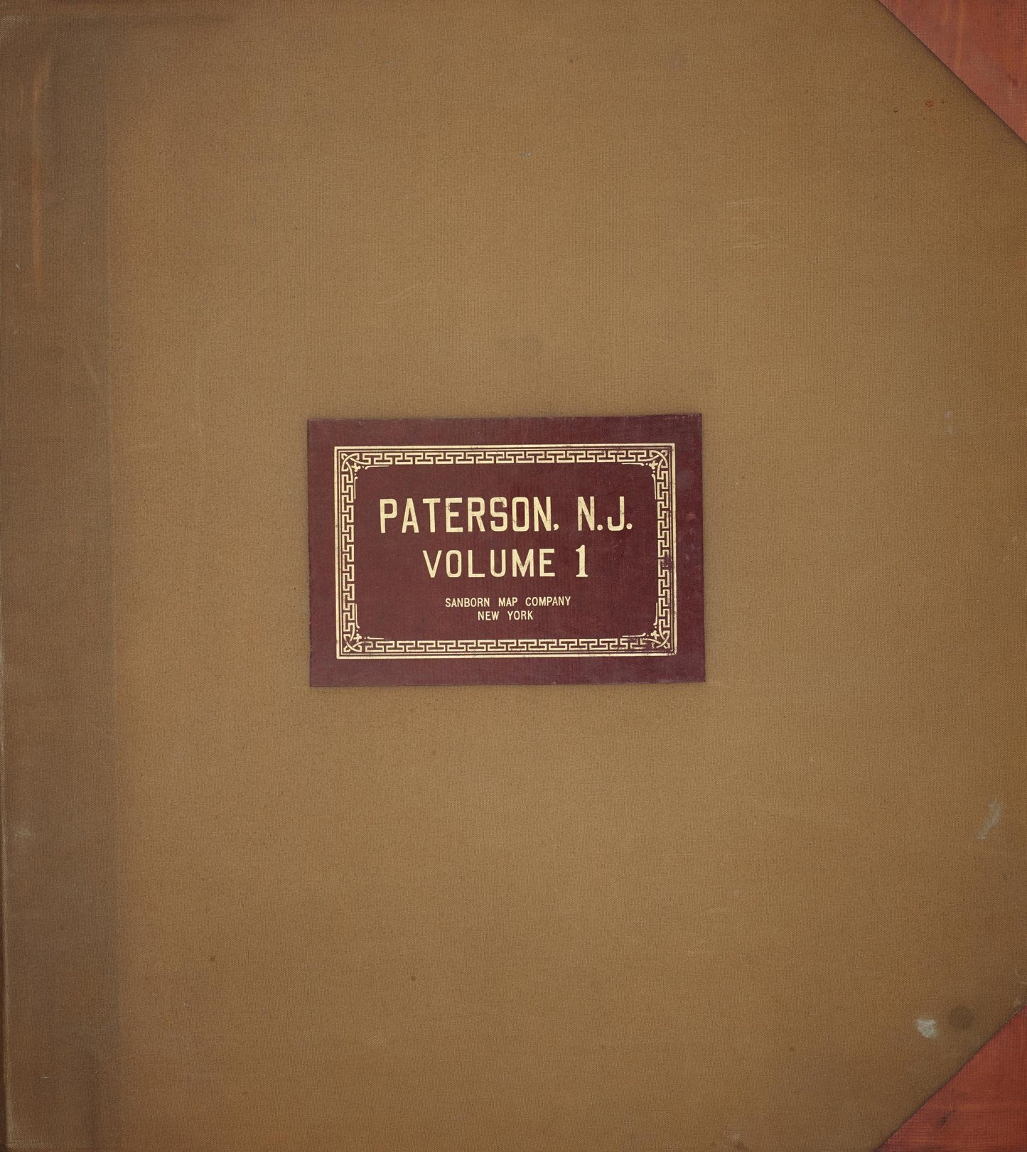 Sanborn Fire Insurance Map from Paterson, Passaic County, New Jersey. (1950) – Historic Sanborn Fire Insurance Map Print
