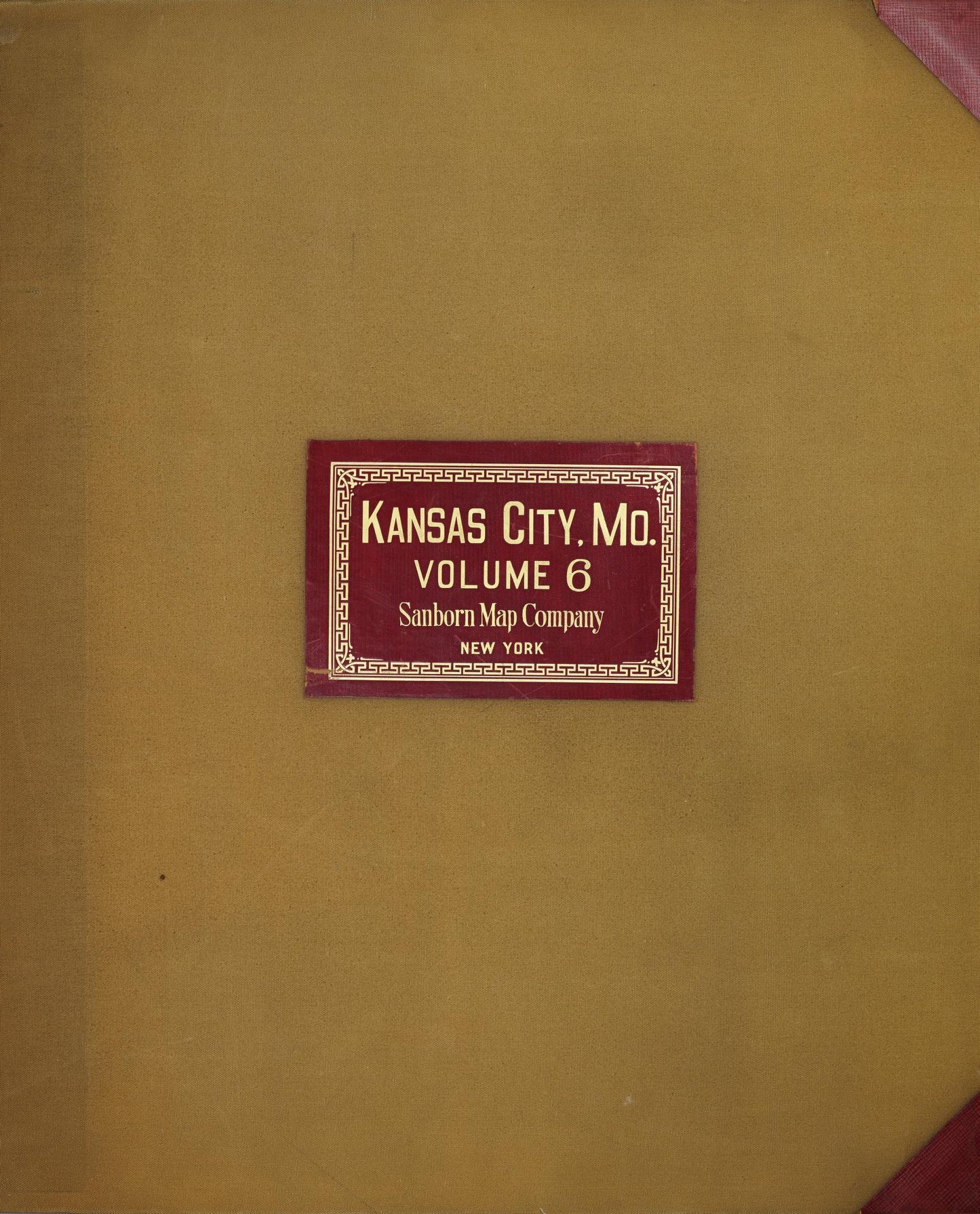 Sanborn Fire Insurance Map from Kansas City, Jackson, Clay, And Platte Counties, Missouri (1950), Sheet #0001 - Historic Sanborn Fire Insurance Map Print, vintage old map wall art, antique decor, genealogy gift, Kansas Kansas map