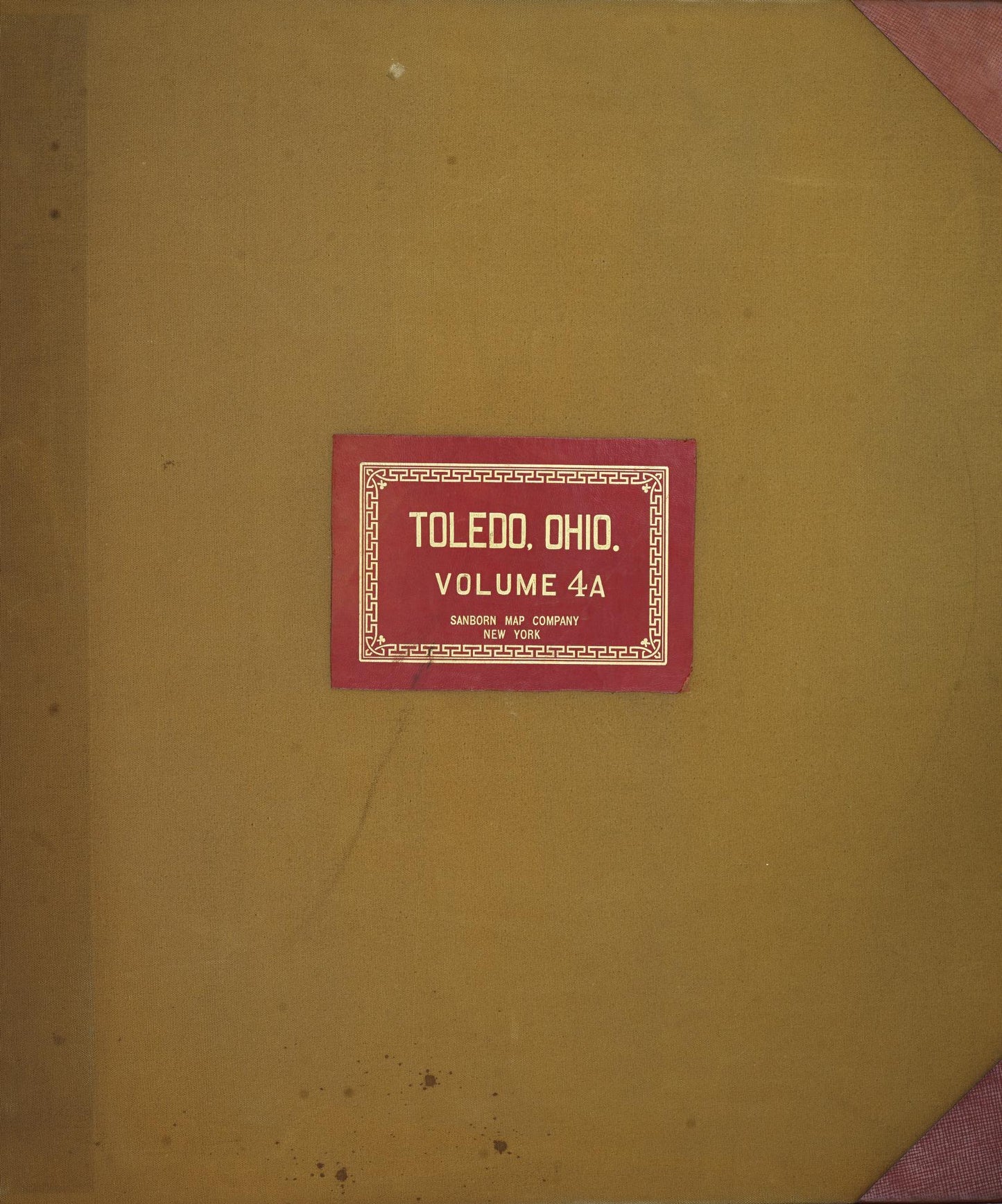 Sanborn Fire Insurance Map from Toledo, Lucas County, Ohio (1949), Sheet #0001 - Historic Sanborn Fire Insurance Map Print, vintage old map wall art, antique decor, genealogy gift, Ohio Ohio map