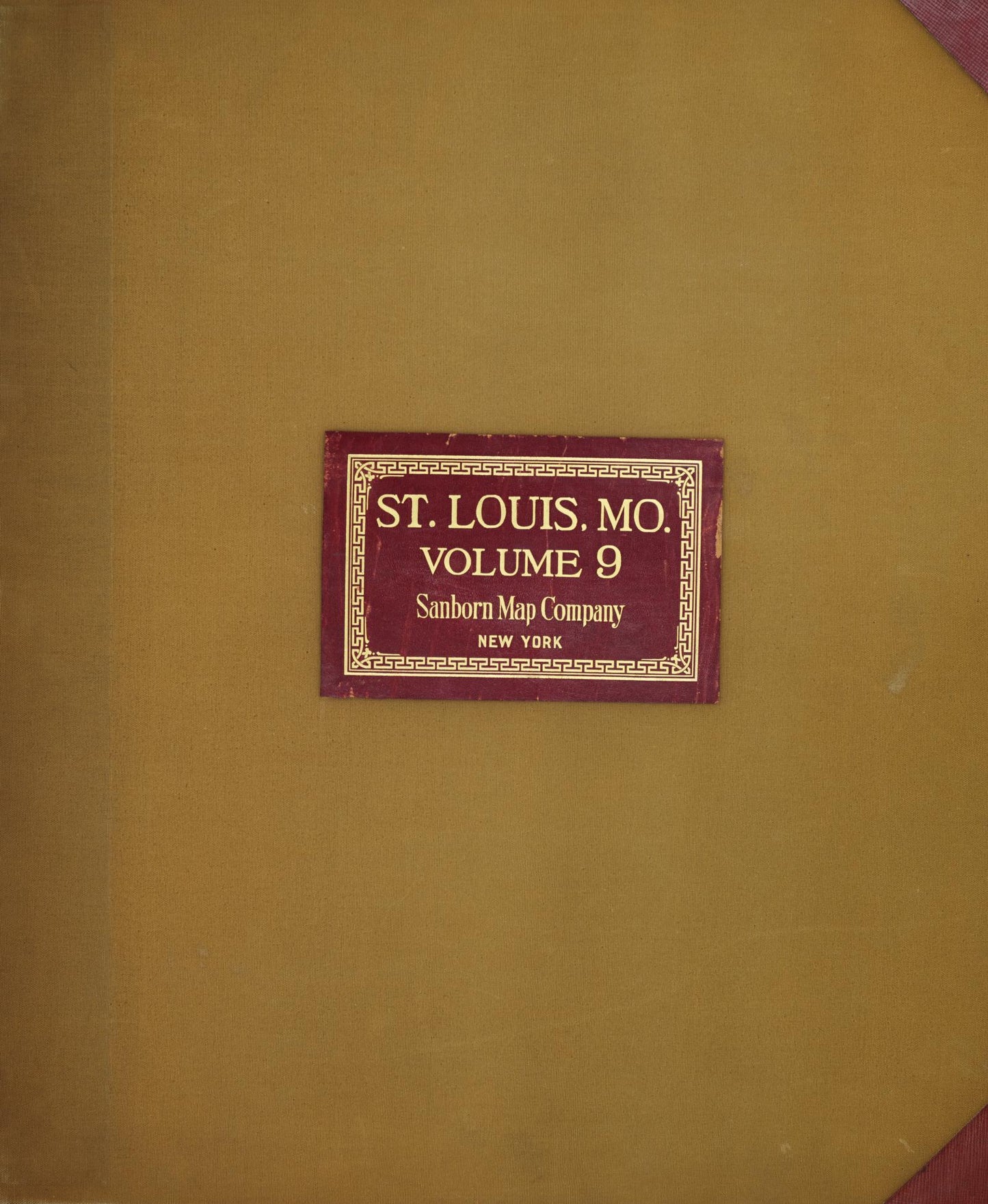 Sanborn Fire Insurance Map from Saint Louis, Independent City, Missouri (1951), Sheet #0001 - Complete Map Set gallery image, historic Sanborn map, vintage wall art, Missouri Missouri