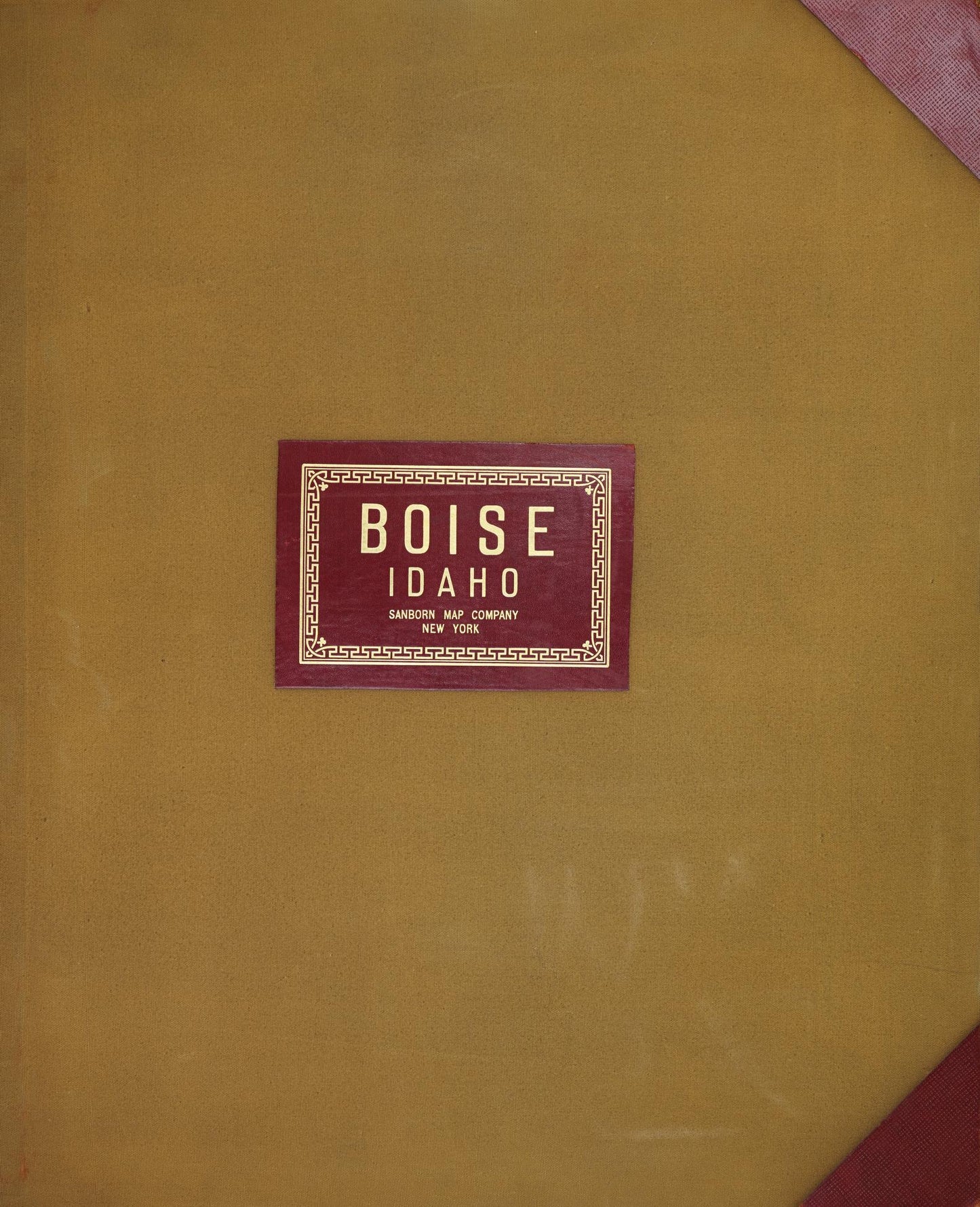 Sanborn Fire Insurance Map from Boise, Ada County, Idaho (1949), Sheet #0001 - Historic Sanborn Fire Insurance Map Print, vintage old map wall art, antique decor, genealogy gift, Idaho Idaho map