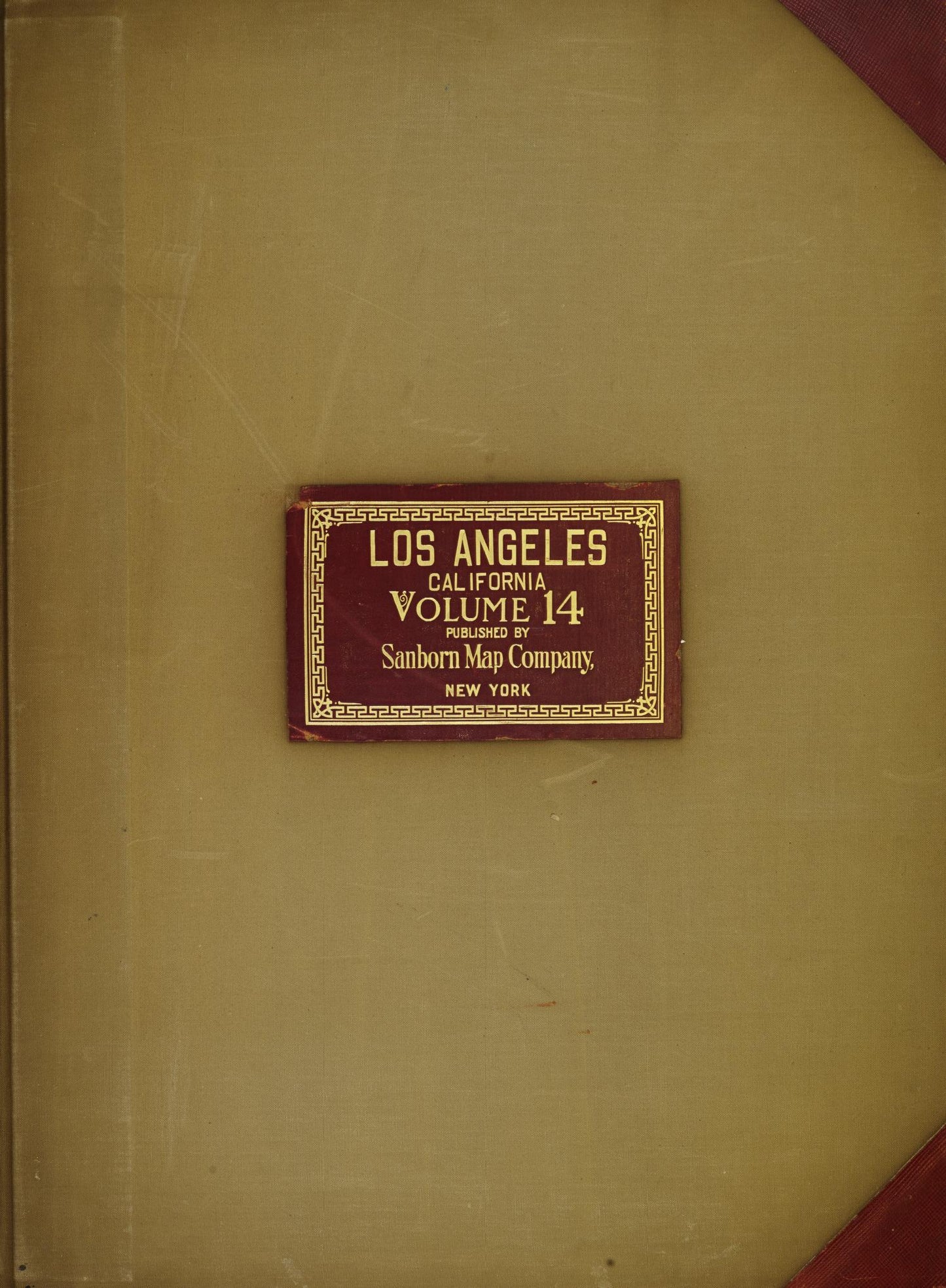 Sanborn Fire Insurance Map from Los Angeles, Los Angeles County, California (1949), Sheet #0001 - Historic Sanborn Fire Insurance Map Print, vintage old map wall art, antique decor, genealogy gift, California California map