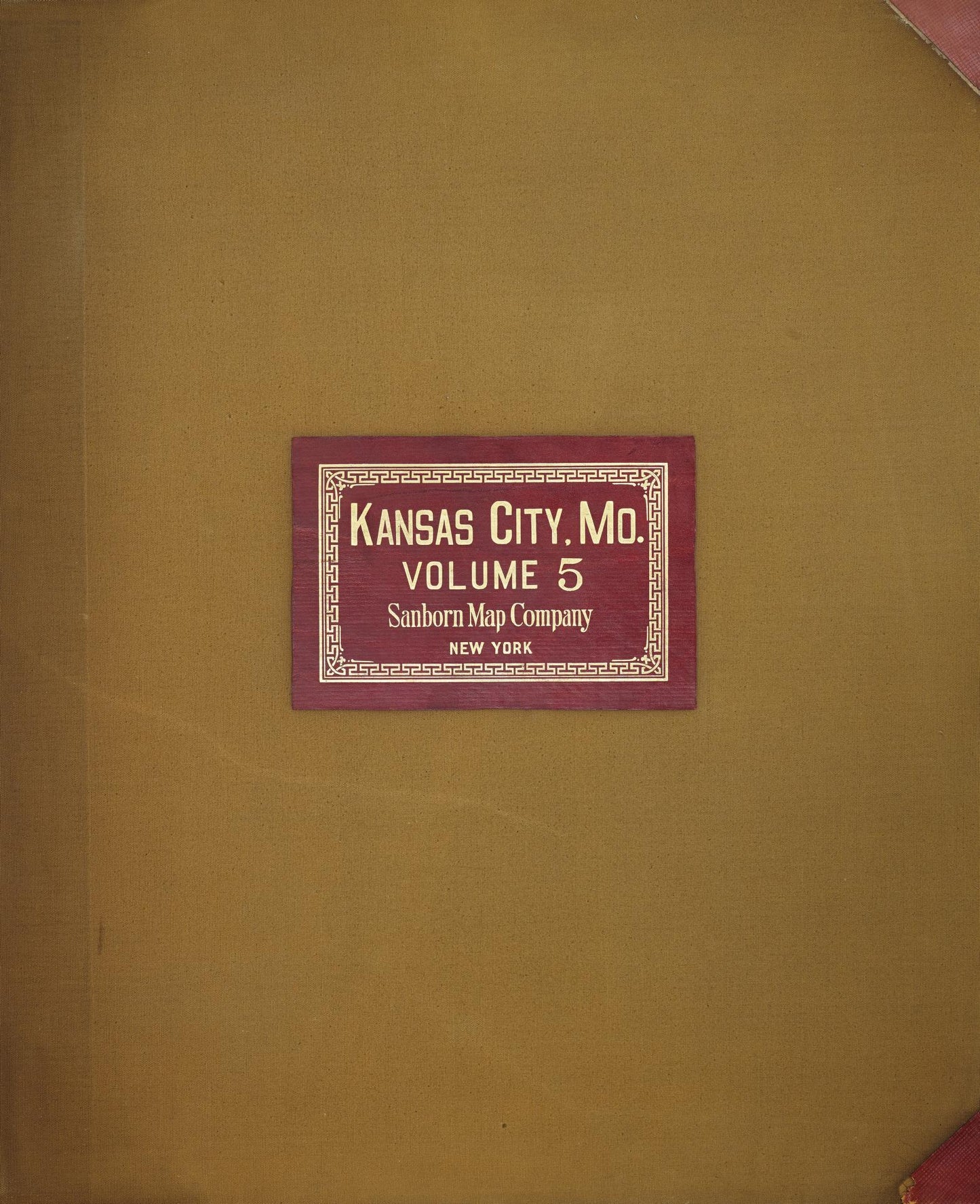 Sanborn Fire Insurance Map from Kansas City, Jackson, Clay, And Platte Counties, Missouri (1951), Sheet #0001 - Complete Map Set gallery image, historic Sanborn map, vintage wall art, Missouri Missouri