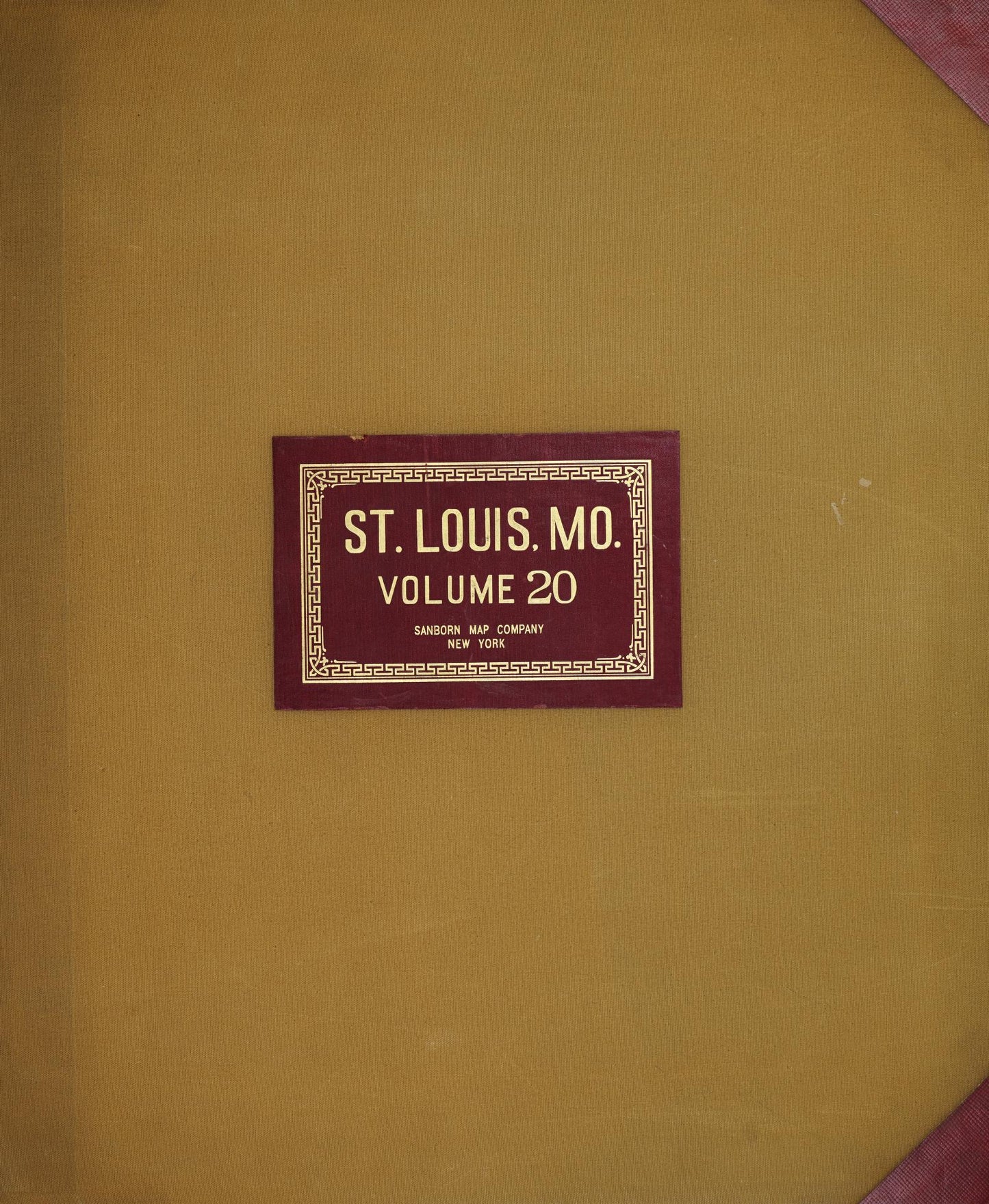 Sanborn Fire Insurance Map from Saint Louis, Independent City, Missouri (1950), Sheet #0001 - Complete Map Set gallery image, historic Sanborn map, vintage wall art, Missouri Missouri