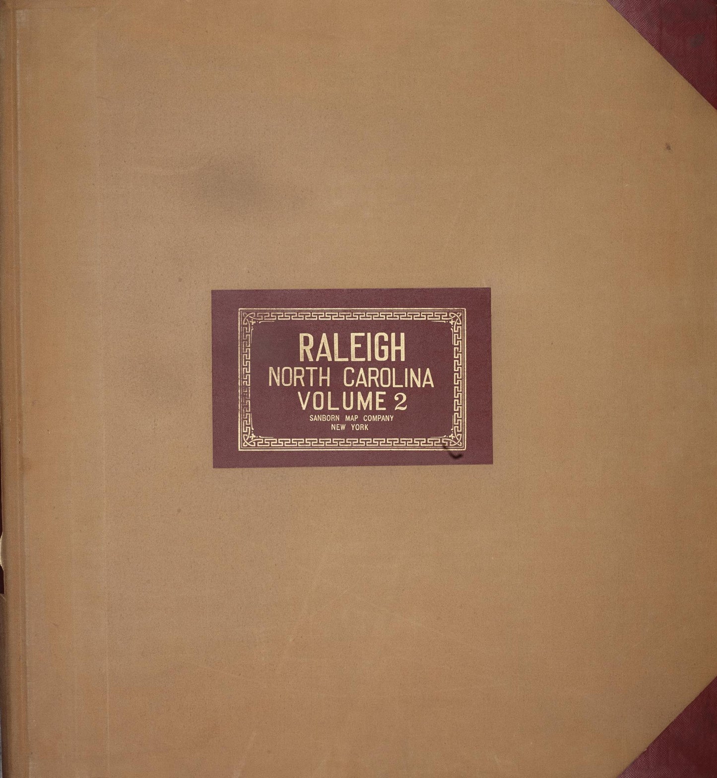 Sanborn Fire Insurance Map from Raleigh, Wake County, North Carolina (1950), Sheet #0001 - Complete Map Set gallery image, historic Sanborn map, vintage wall art, North Carolina North Carolina