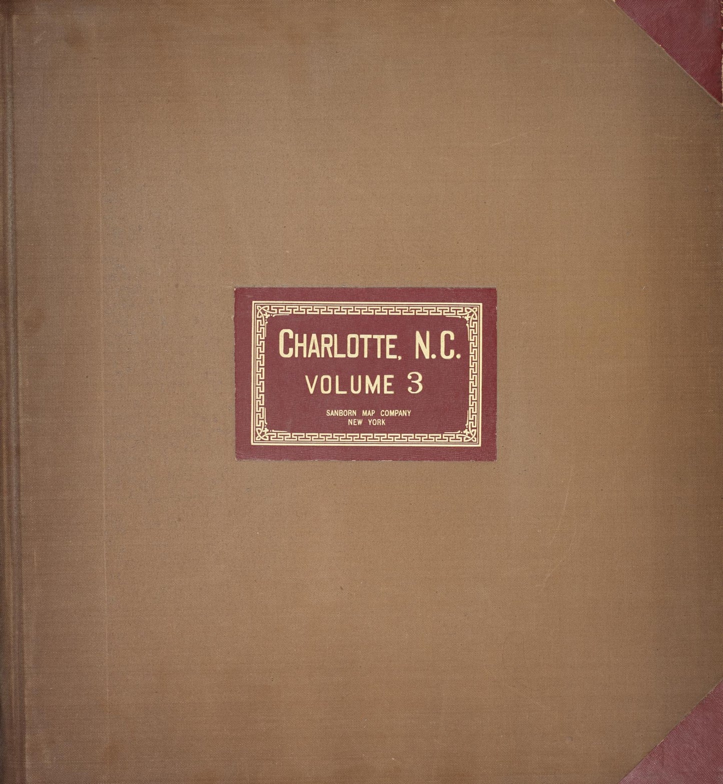 Sanborn Fire Insurance Map from Charlotte, Mecklenburg County, North Carolina (1950), Sheet #0001 - Complete Map Set gallery image, historic Sanborn map, vintage wall art, North Carolina North Carolina