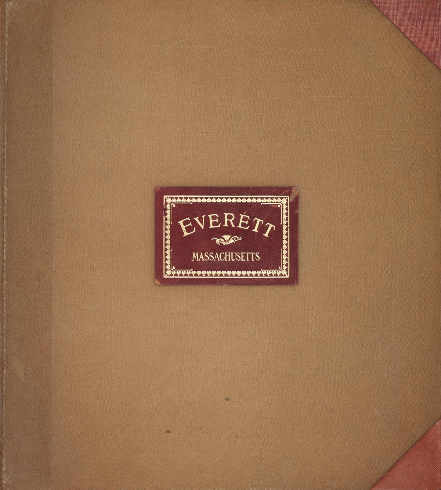 Sanborn Fire Insurance Map from Everett, Middlesex County, Massachusetts (1950), Sheet #0001 - Historic Sanborn Fire Insurance Map Print, vintage old map wall art, antique decor, genealogy gift, Massachusetts Massachusetts map