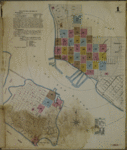 Sanborn Fire Insurance Map from San Diego, San Diego County, California. (1888) – Historic Sanborn Fire Insurance Map Print