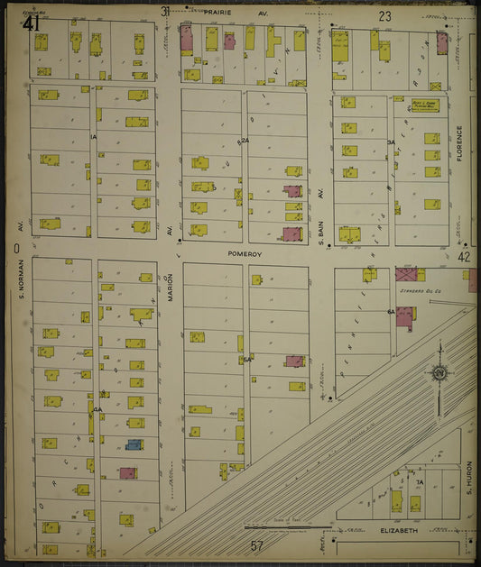 Sanborn Fire Insurance Map from Kenosha, Kenosha County, Wisconsin. (1918), Sheet 45