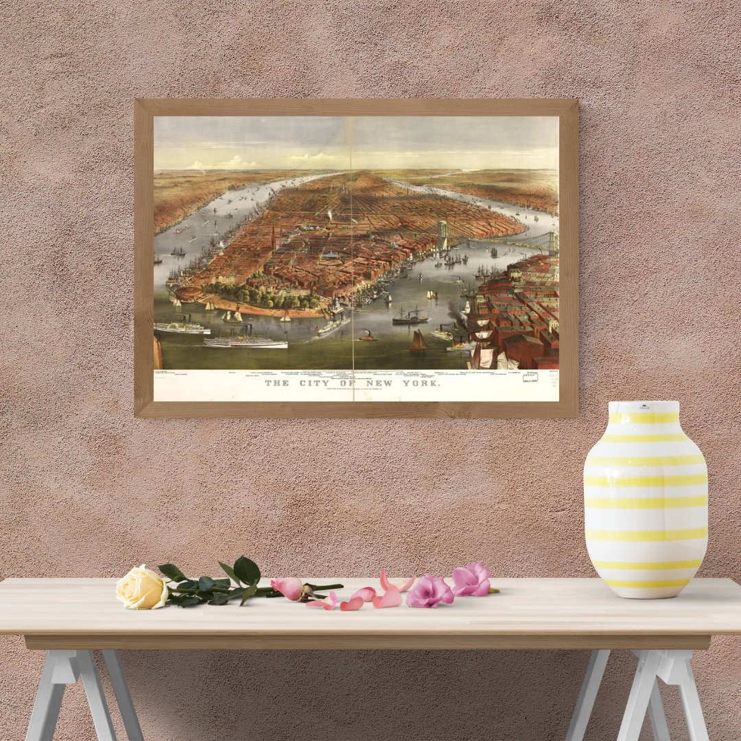 The city of New York. (1870)