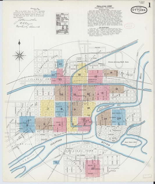 Ottawa, La Salle County, Illinois 1891