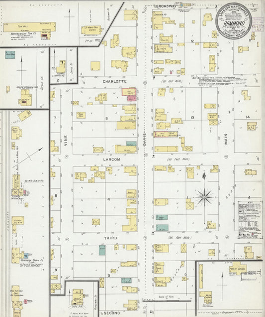 Hammond, St. Croix County, Wisconsin (1902) – Sanborn Fire Insurance Map – Map View