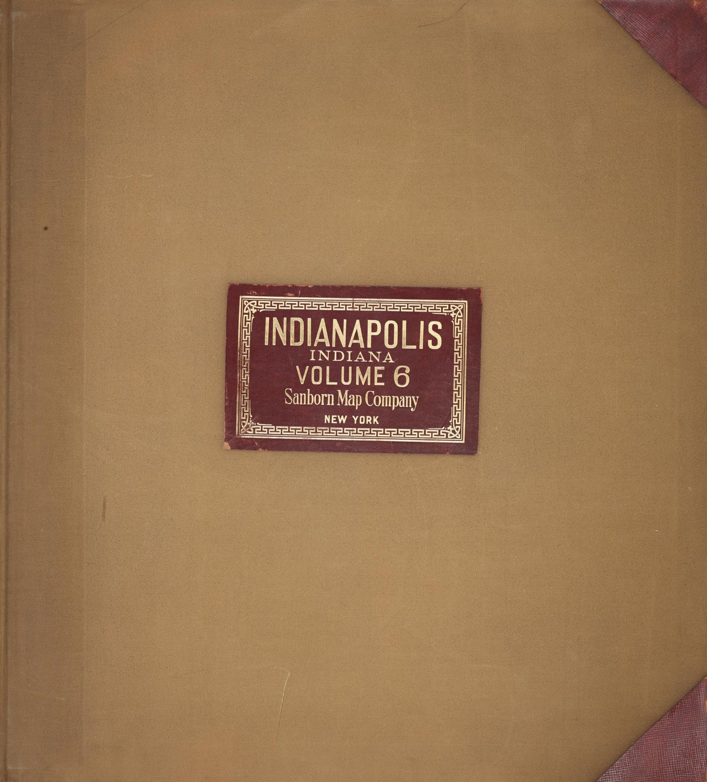 Sanborn Fire Insurance Map from Indianapolis, Marion County, Indiana (1950), Sheet #0001 - Complete Map Set gallery image, historic Sanborn map, vintage wall art, Indiana Indiana