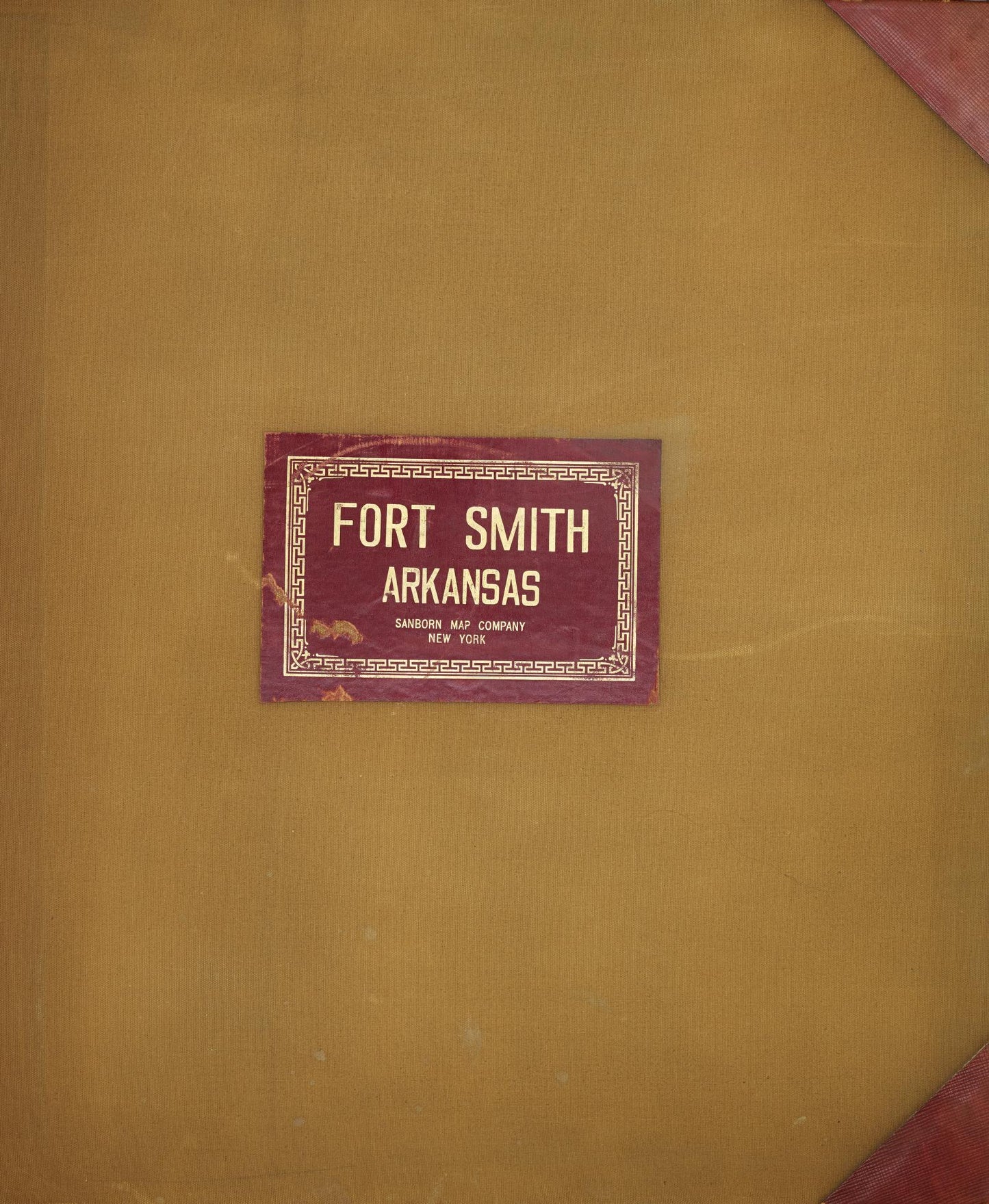 Sanborn Fire Insurance Map from Fort Smith, Sebastian County, Arkansas (1950), Sheet #0001 - Historic Sanborn Fire Insurance Map Print, vintage old map wall art, antique decor, genealogy gift, Arkansas Arkansas map