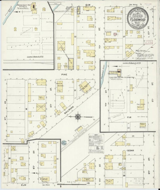 Sanborn Fire Insurance Map from Floodwood, Saint Louis County, Minnesota. (1909) – Map View