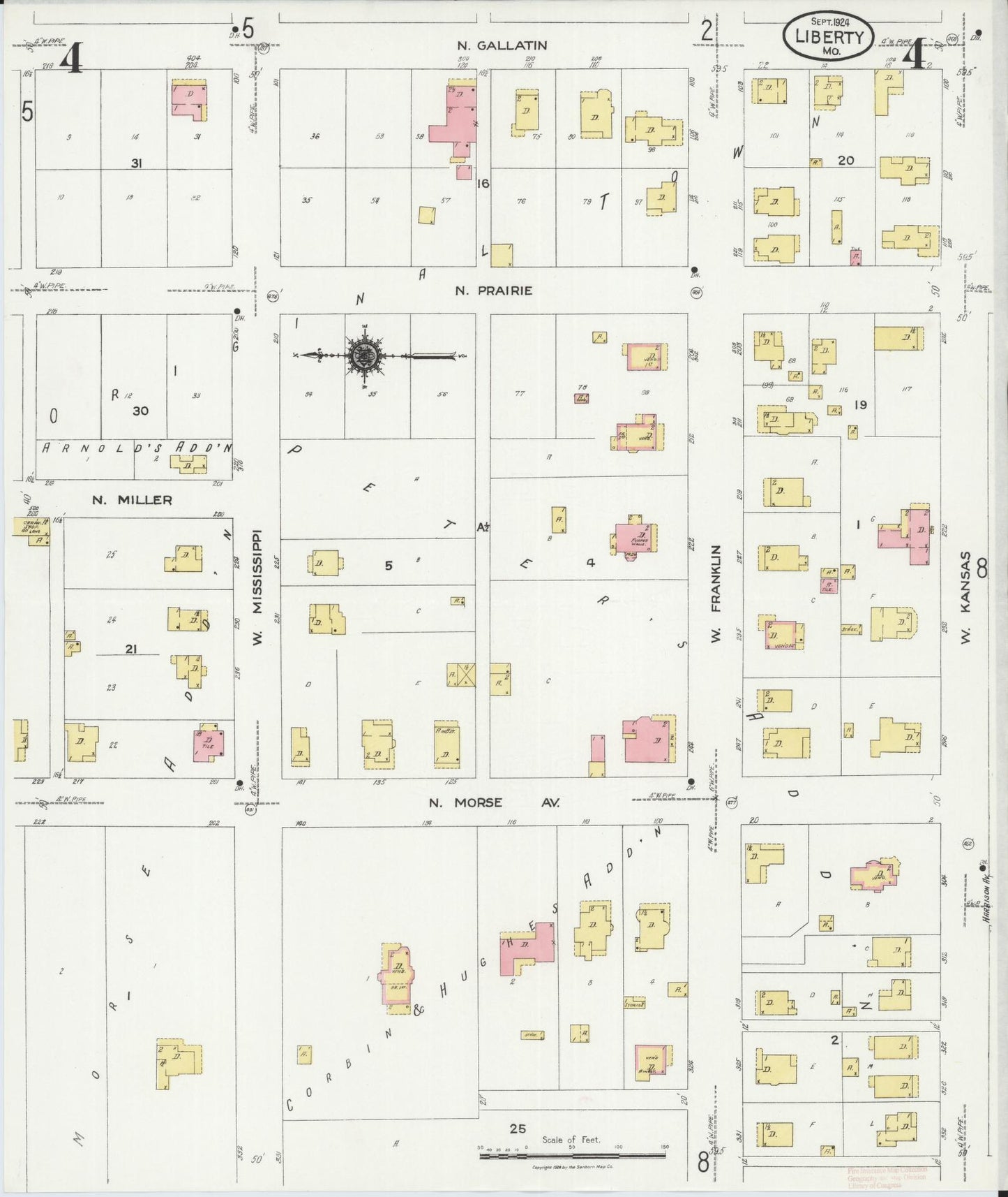 Sanborn Fire Insurance Map from Leadwood, Saint Francois County, Missouri (1927), Sheet #0004 - Complete Map Set gallery image, historic Sanborn map, vintage wall art, Missouri Missouri