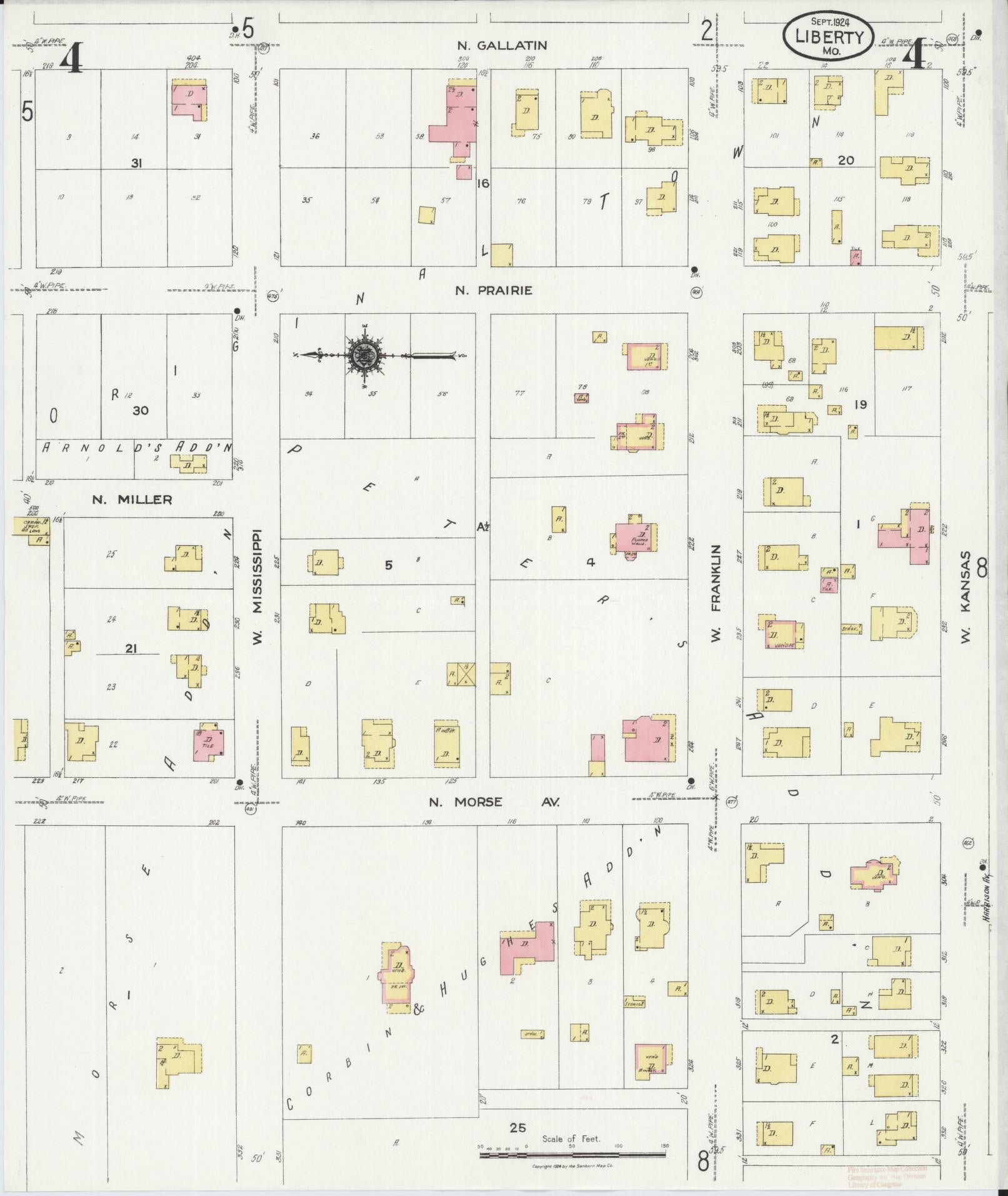 Sanborn Fire Insurance Map from Leadwood, Saint Francois County, Missouri (1927), Sheet #0004 - Complete Map Set gallery image, historic Sanborn map, vintage wall art, Missouri Missouri