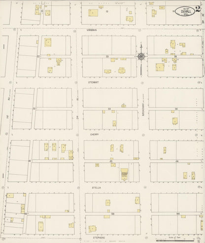 Sanborn Fire Insurance Map from Duvall, King County, Washington (1917), Sheet #0002 - Complete Map Set gallery image, historic Sanborn map, vintage wall art, Washington Washington