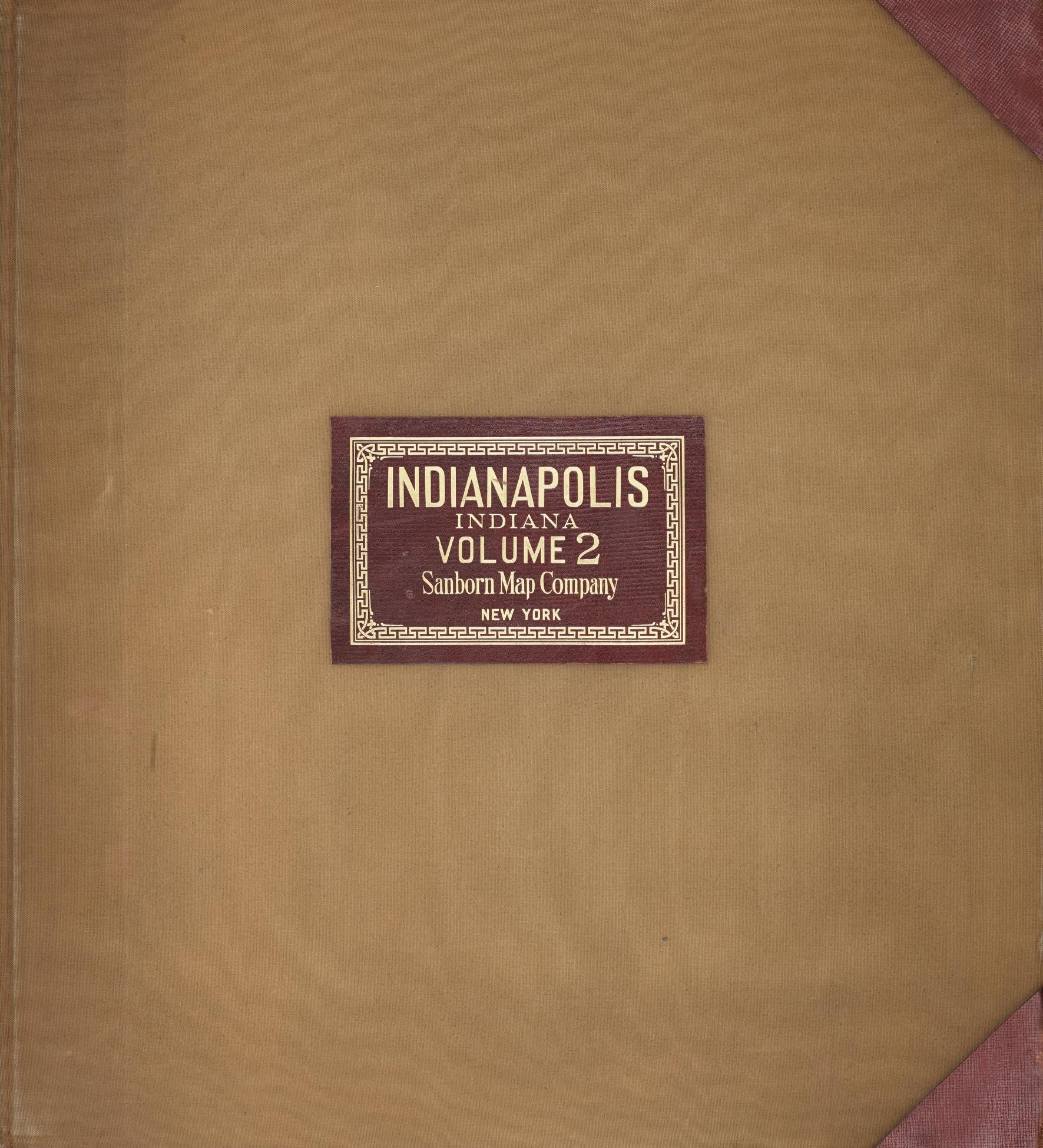 Sanborn Fire Insurance Map from Indianapolis, Marion County, Indiana (1950), Sheet #0001 - Complete Map Set gallery image, historic Sanborn map, vintage wall art, Indiana Indiana