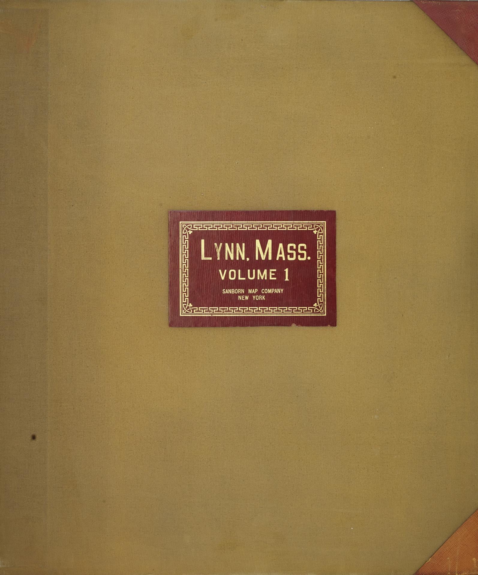 Sanborn Fire Insurance Map from Lynn, Essex County, Massachusetts (1950), Sheet #0001 - Historic Sanborn Fire Insurance Map Print, vintage old map wall art, antique decor, genealogy gift, Massachusetts Massachusetts map