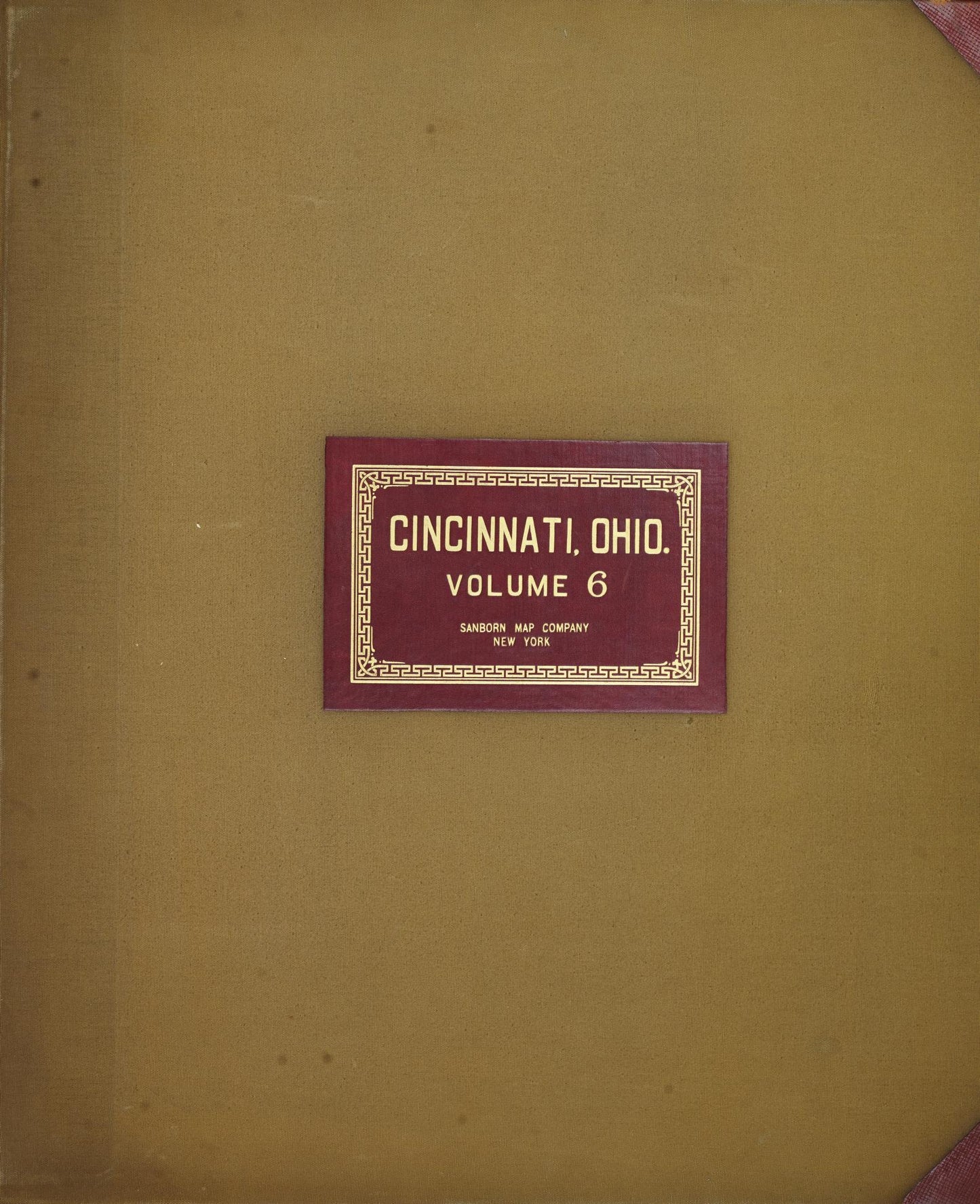 Sanborn Fire Insurance Map from Cincinnati, Hamilton County, Ohio (1950), Sheet #0001 - Complete Map Set gallery image, historic Sanborn map, vintage wall art, Ohio Ohio