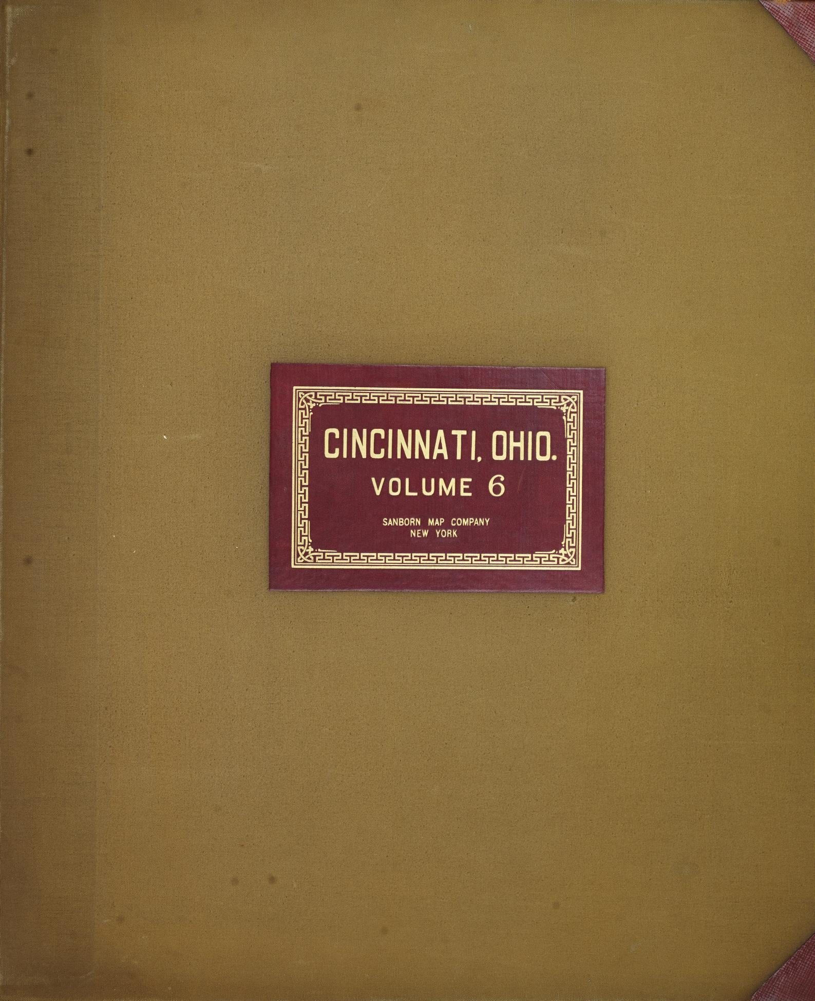 Sanborn Fire Insurance Map from Cincinnati, Hamilton County, Ohio (1950), Sheet #0001 - Complete Map Set gallery image, historic Sanborn map, vintage wall art, Ohio Ohio
