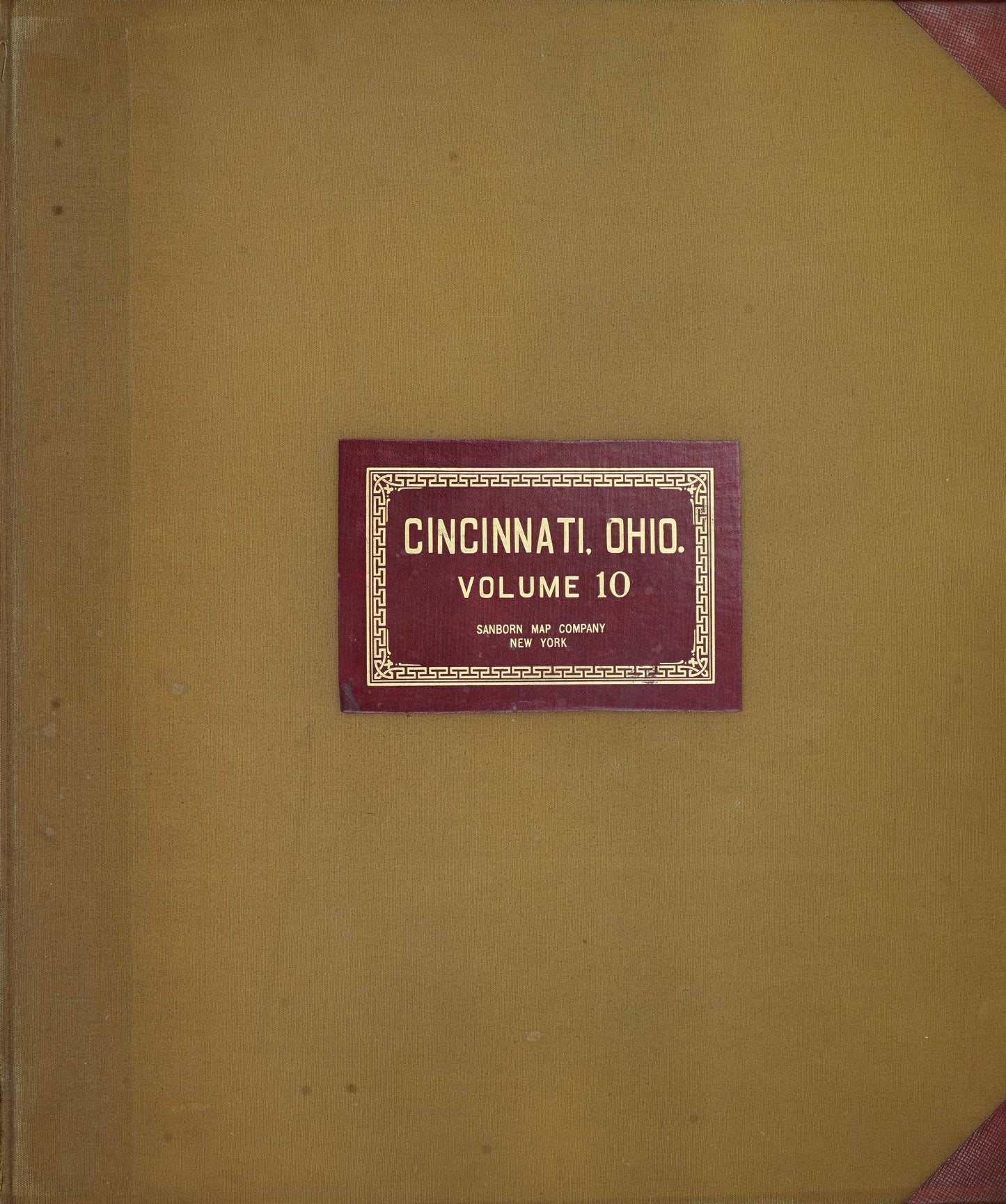 Sanborn Fire Insurance Map from Cincinnati, Hamilton County, Ohio (1950), Sheet #0001 - Complete Map Set gallery image, historic Sanborn map, vintage wall art, Ohio Ohio