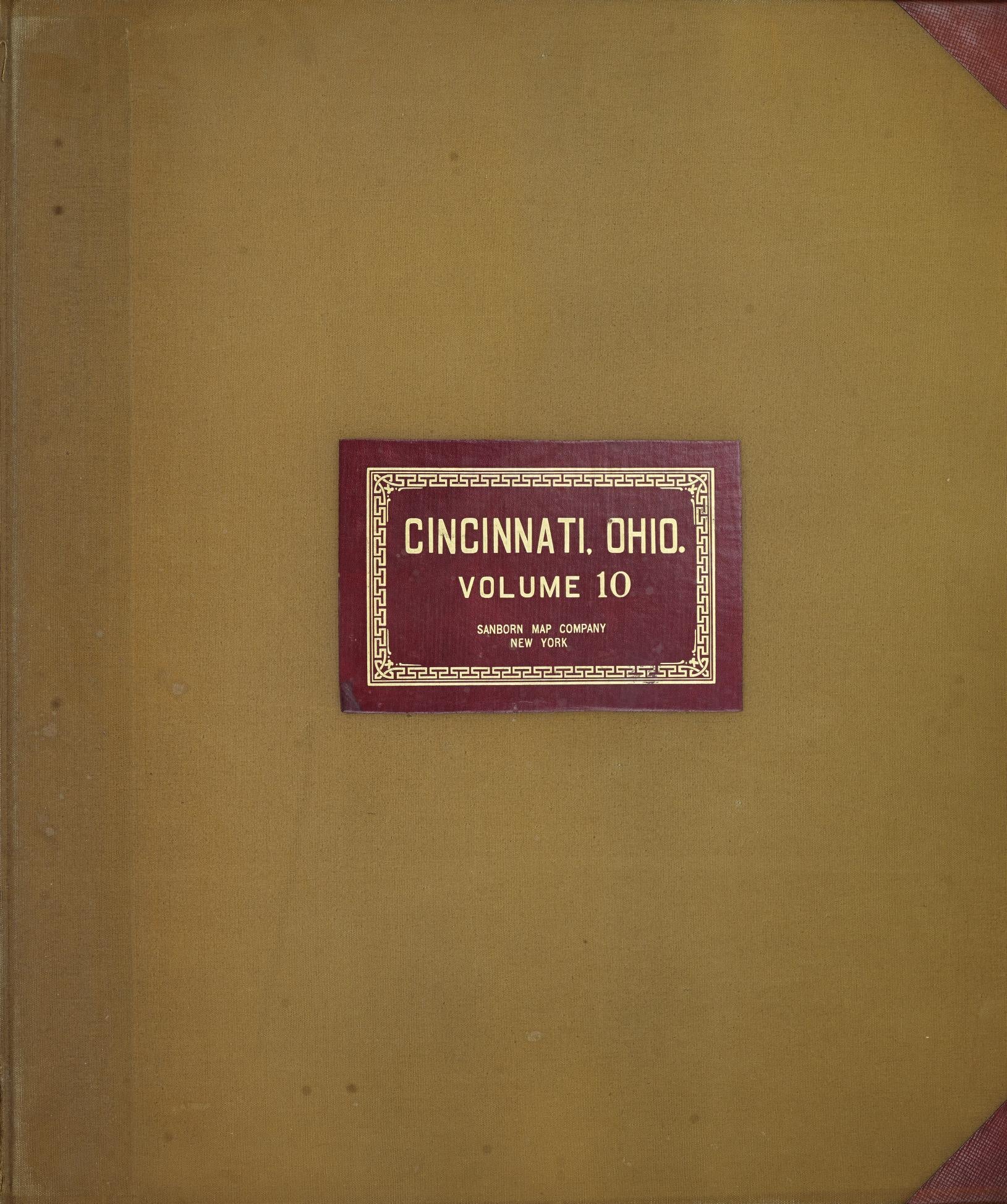 Sanborn Fire Insurance Map from Cincinnati, Hamilton County, Ohio (1950), Sheet #0001 - Complete Map Set gallery image, historic Sanborn map, vintage wall art, Ohio Ohio
