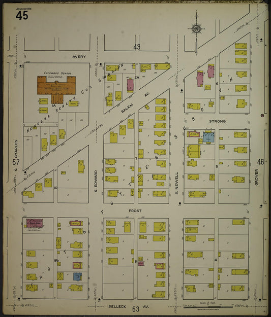 Sanborn Fire Insurance Map from Kenosha, Kenosha County, Wisconsin. (1918), Sheet 49