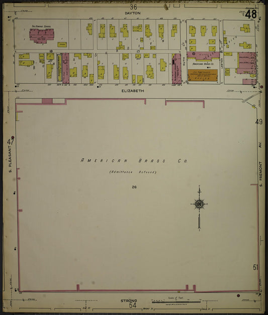 Sanborn Fire Insurance Map from Kenosha, Kenosha County, Wisconsin. (1918), Sheet 52