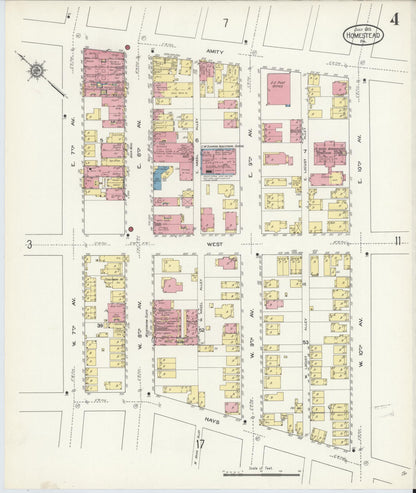 Sanborn Fire Insurance Map from Homestead, Allegheny County, Pennsylvania (1913), Sheet #0004 - Complete Map Set gallery image, historic Sanborn map, vintage wall art, Pennsylvania Pennsylvania