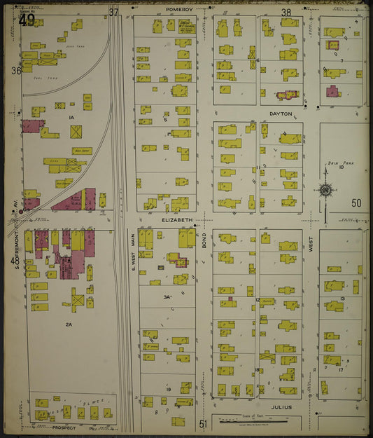 Sanborn Fire Insurance Map from Kenosha, Kenosha County, Wisconsin. (1918), Sheet 53