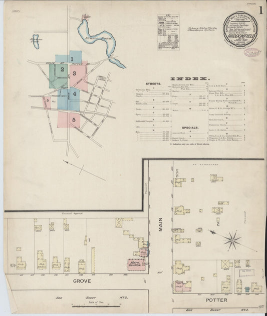 Sanborn Fire Insurance Map from Haddonfield, Camden County, New Jersey. (1887) – Historic Sanborn Fire Insurance Map Print