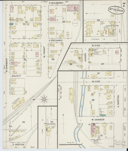 Sanborn Fire Insurance Map from Mount Vernon, Knox County, Ohio (1887), Sheet #0007