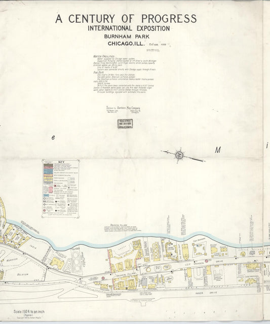 Sanborn Fire Insurance Map from Chicago, Cook County, Illinois (Unknown), Sheet #0003 - Historic Sanborn Fire Insurance Map Print, vintage old map wall art, antique decor, genealogy gift, Illinois Illinois map