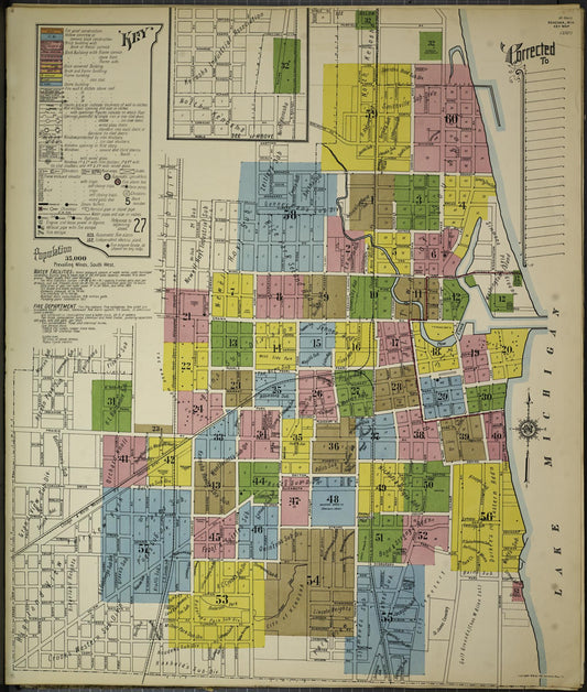 Sanborn Fire Insurance Map from Kenosha, Kenosha County, Wisconsin. (1918), Sheet 4