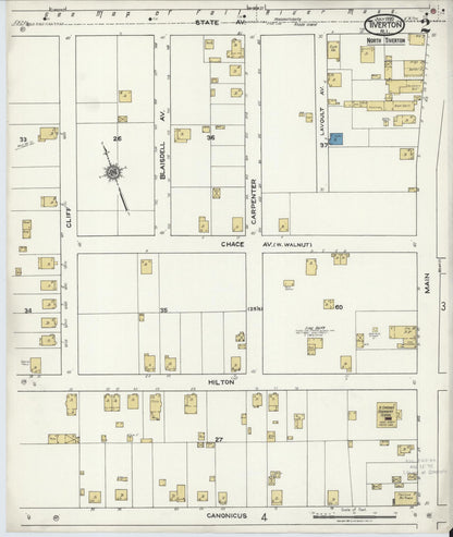 Sanborn Fire Insurance Map from Tiverton, Newport County, Rhode Island (1920), Sheet #0002 - Complete Map Set gallery image, historic Sanborn map, vintage wall art, Rhode Island Rhode Island