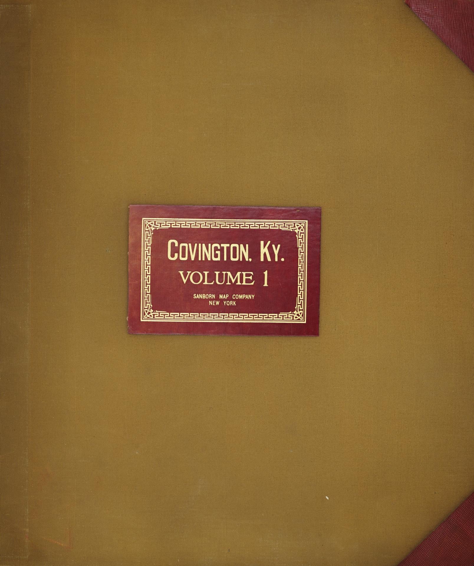 Sanborn Fire Insurance Map from Covington, Kenton County, Kentucky (1949), Sheet #0001 - Complete Map Set gallery image, historic Sanborn map, vintage wall art, Kentucky Kentucky