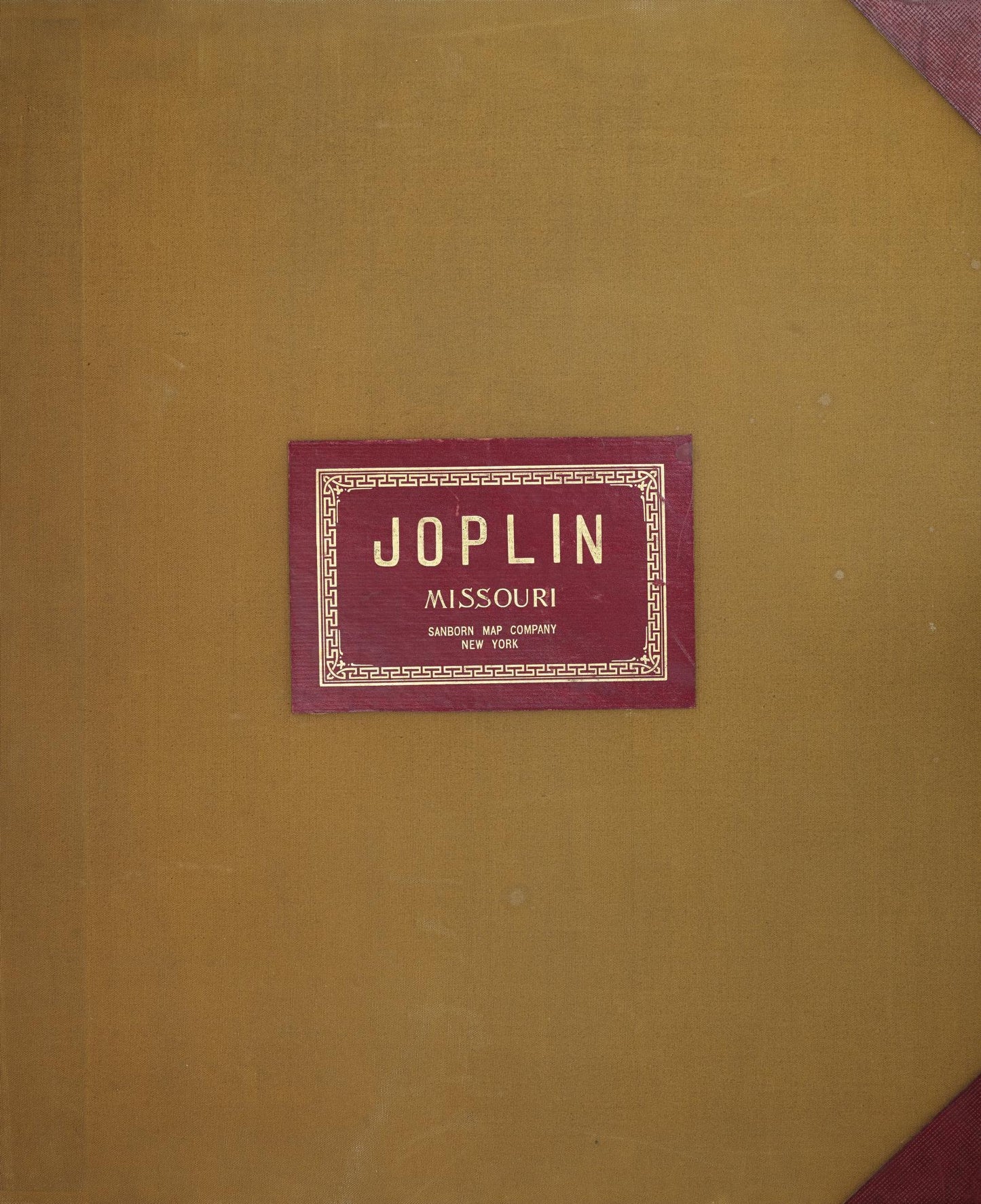 Sanborn Fire Insurance Map from Joplin, Jasper County, Missouri (1950), Sheet #0001 - Historic Sanborn Fire Insurance Map Print, vintage old map wall art, antique decor, genealogy gift, Missouri Missouri map