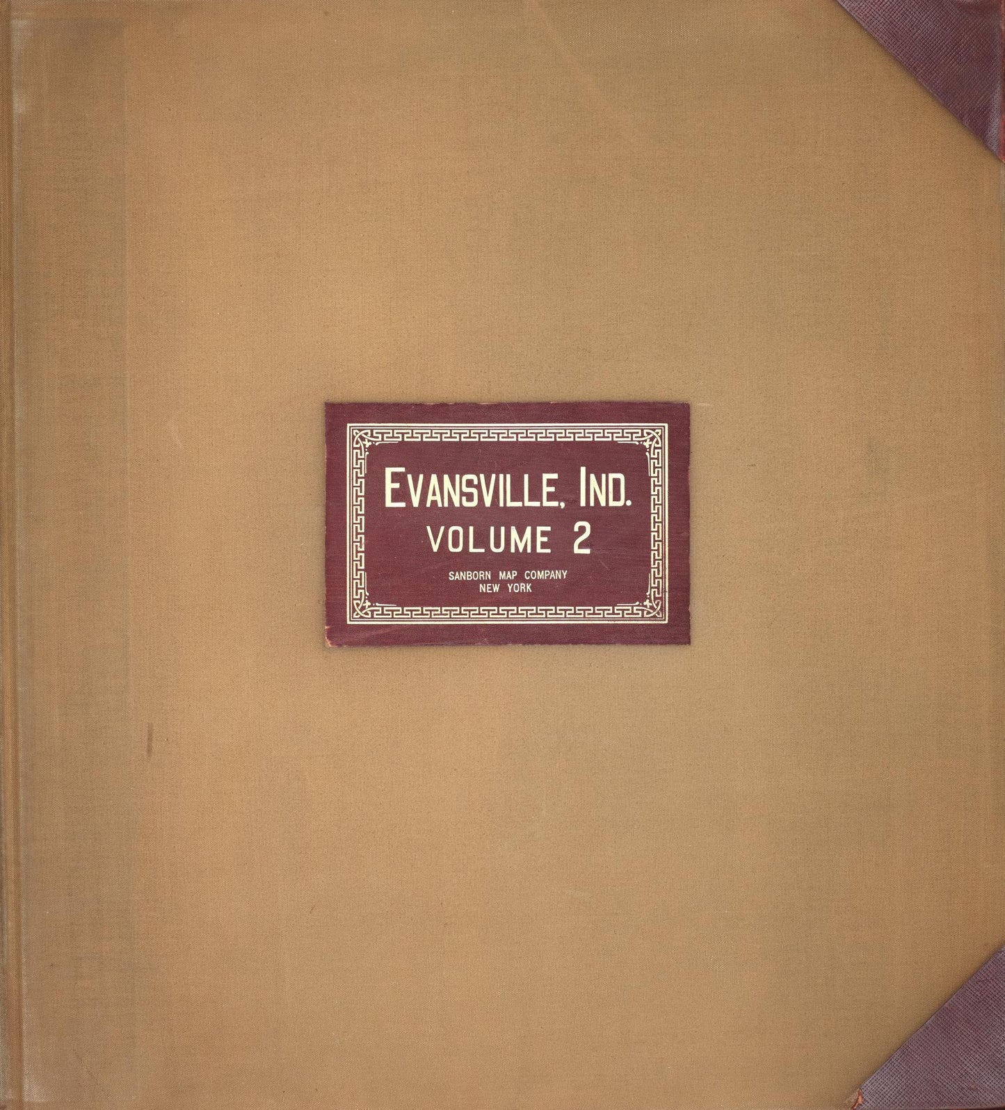 Sanborn Fire Insurance Map from Evansville, Vanderburgh County, Indiana (1962), Sheet #0001 - Complete Map Set gallery image, historic Sanborn map, vintage wall art, Indiana Indiana