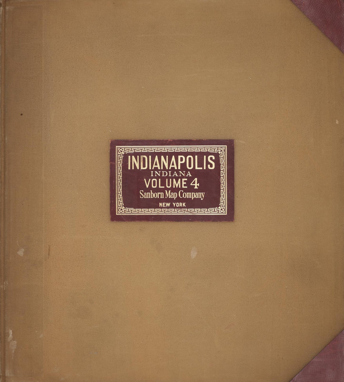 Sanborn Fire Insurance Map from Indianapolis, Marion County, Indiana (1950), Sheet #0001 - Complete Map Set gallery image, historic Sanborn map, vintage wall art, Indiana Indiana