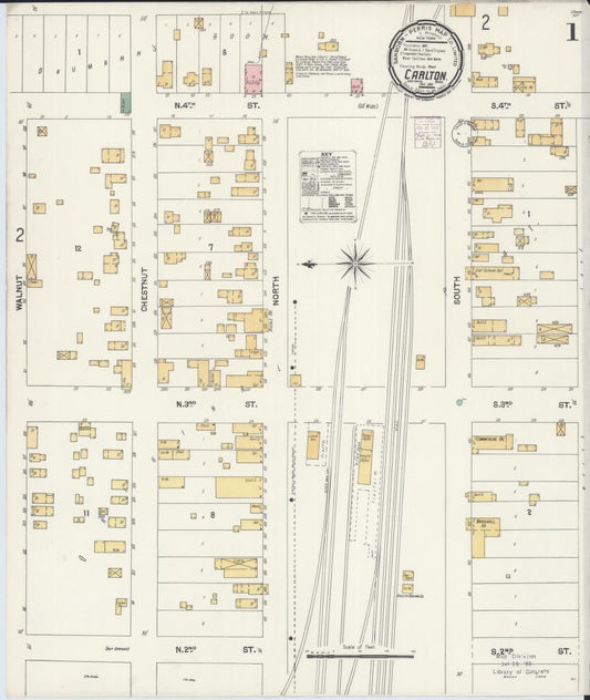 Sanborn Fire Insurance Map from Carlton, Carlton County, Minnesota. (1901) – Map View