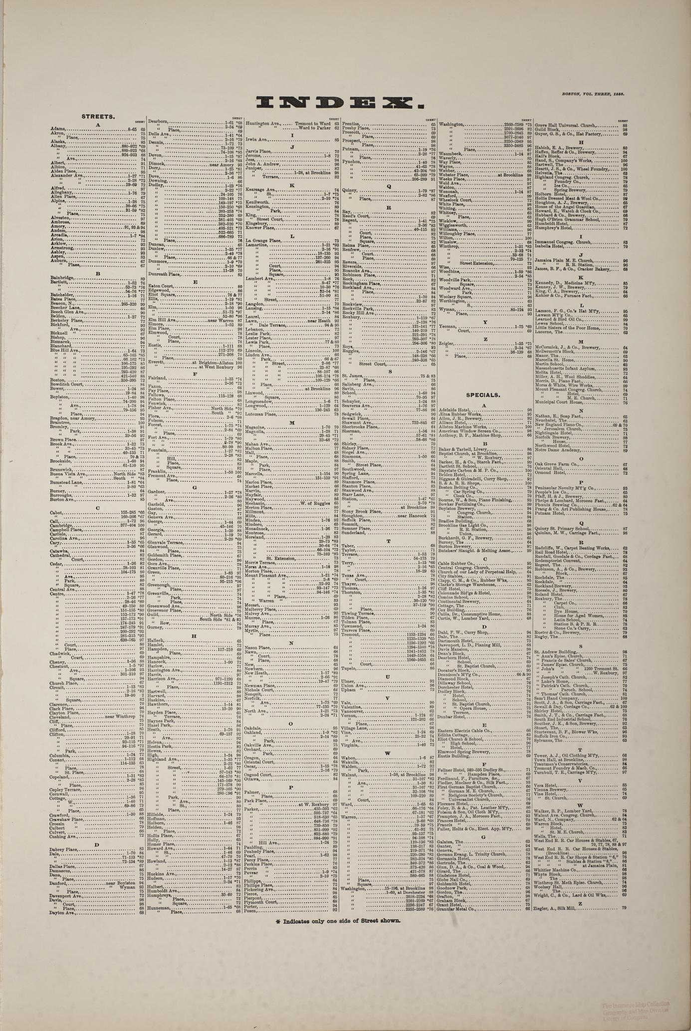 Sanborn Fire Insurance Map from Boston, Suffolk County, Massachusetts (1888), Sheet #0001 - Complete Map Set gallery image, historic Sanborn map, vintage wall art, Massachusetts Massachusetts